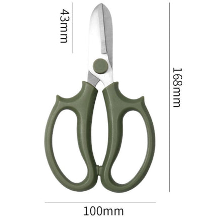 Garden Scissors & Floral Pruning Shears, Stainless Steel for Potted Plants