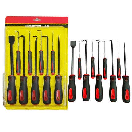 9PC Scraper Hook & Pick Tool Set for O-Ring Seal Gasket Removal Mini
