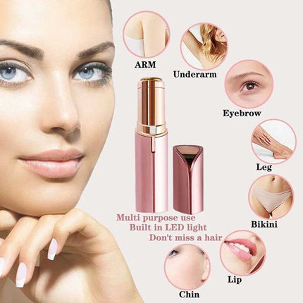 Portable Rechargeable Painless Facial Hair Remover Pocket Epilator