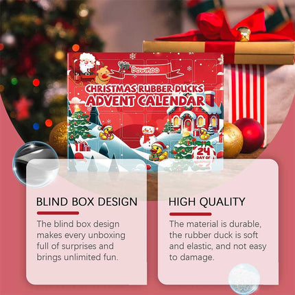 Rubber Duck 2025 Advent Calendar 24 Days Christmas Countdown Xmas Gift