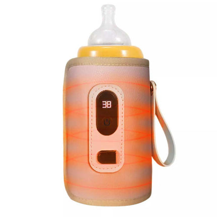Portable USB Baby Milk Bottle Warmer for Car Heating Travel Bag