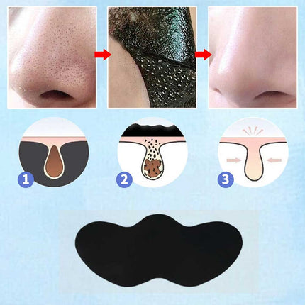 50PCS Nose Pore Strips Blackhead Remover Deep Cleansing Unclog Pores