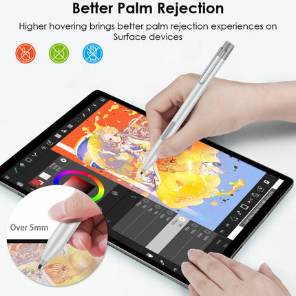 Stylus Pen For Microsoft Surface Pro 3-8 X Go 2/3 Book Laptop Studio
