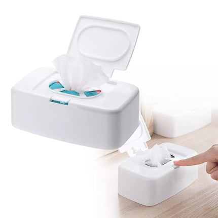 Portable Wet Tissue Box Wipe Dispenser Holder Storage for Home NEW