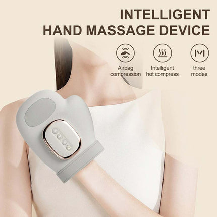 Cordless Hand Massager with Heat and Compression for Arthritis Relief