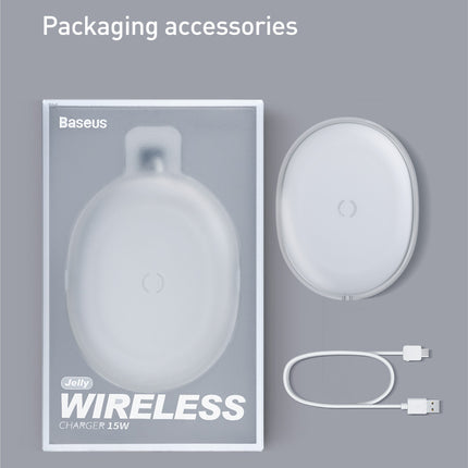 Baseus 15W Qi Wireless Charger Fast Charging for iPhone 14 13 Samsung Huawei