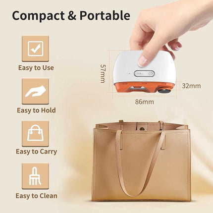 2 in 1 Electric Nail Clippers Automatic Safe Manicure Trimmer Cutter