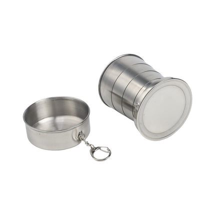 Portable Telescopic Drinking Cup 304 Stainless Steel for Campers
