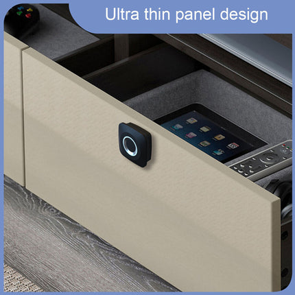 Mini Fingerprint Lock, Keyless Universal Electric Padlock for Locker