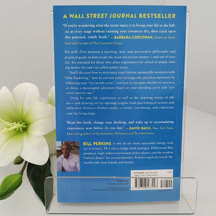 Die with Zero English Version How to Spend Money Without Regret Life Book