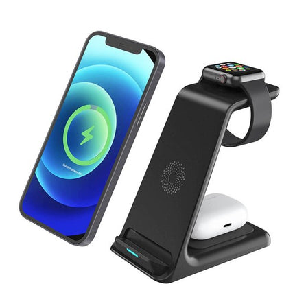 3 in 1 Wireless Charger Dock for Apple Watch, iPhone 13/12/11/XS, AirPods