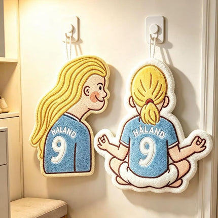 2-Pack Cute Cartoon Kitchen Towel, Absorbent Quick-Dry Coral Fleece