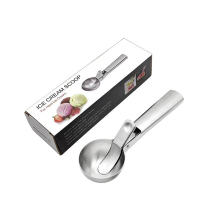 Multifunctional Stainless Steel Dual-Purpose Ice Cream Scoop and Maker Kitchen