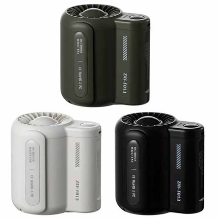 Clip On Waist Fan Hands Free Rechargeable Under Shirt Personal Cooling Fan
