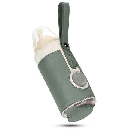 Portable Adjustable USB Milk Warmer Travel Bottle Pouch Bag Heater