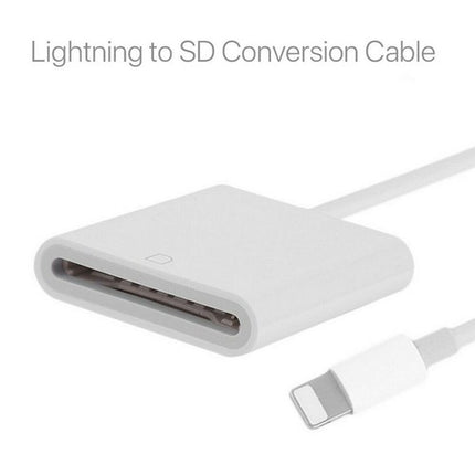 8Pin SD Card Camera Reader for iPhone XR XS Max iPad Pro Mini