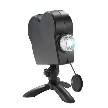 12-Movie Holographic Projector for Christmas Halloween, Window & Stage Lamp