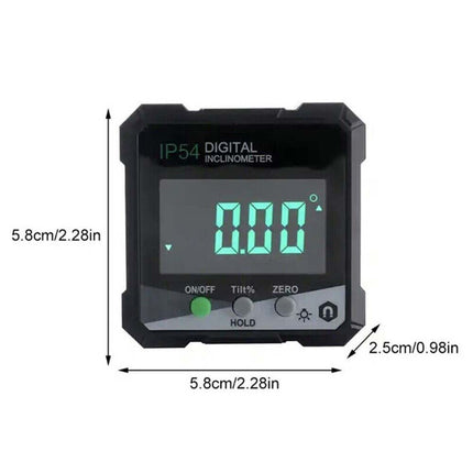 Digital Protractor Inclinometer Magnetic Angle Meter & Level Finder