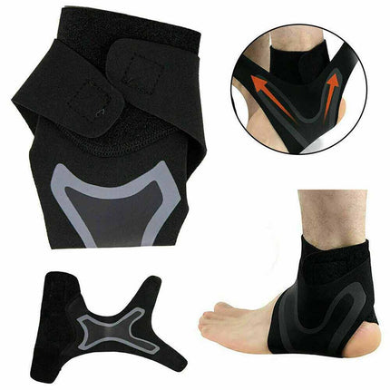 1 Pair Plantar Fasciitis Therapy Wrap Heel Foot Pain Arch Support Ankle Brace
