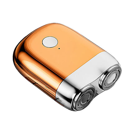 Men's Waterproof Electric Shaver USB Pocket Portable Double Head Washable Razor