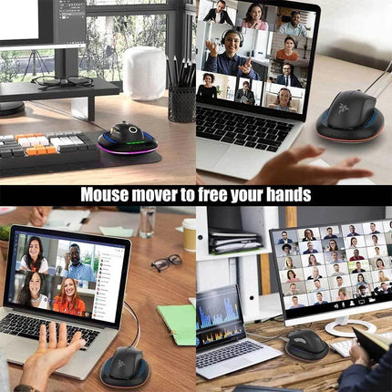 Mouse Jiggler Mechanical Undetectable with Timer Mouse Mover USB