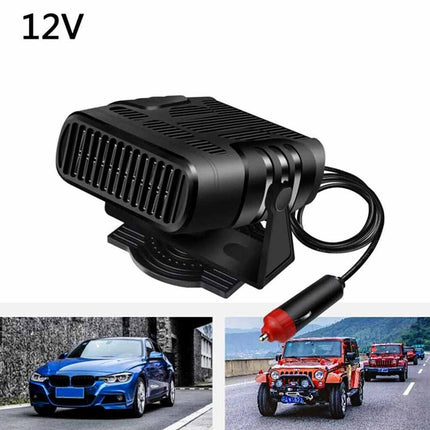 Portable 12V Electric Car Heater Fan Defogger Defroster Demister
