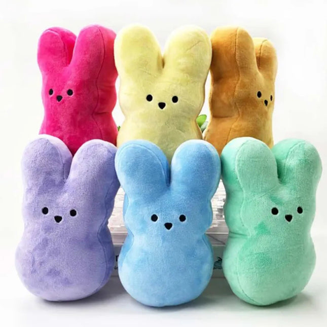 6 Piece Peeps Easter Rabbit Dolls Cute Toys Gift for Girlfriend