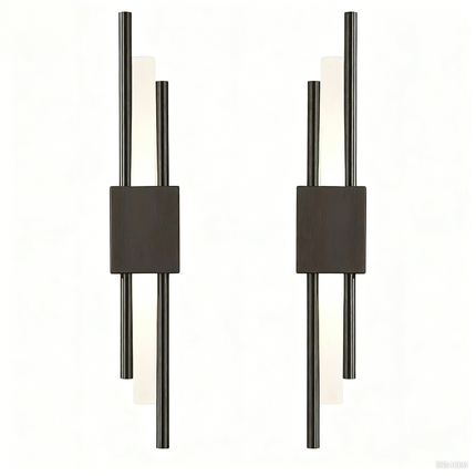 Modern LED Wall Lamp Strip Light 1 Pair for Living Room Bedroom Decor