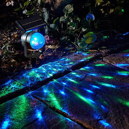 Solar Power Laser Star Projector Light, Waterproof Outdoor Christmas