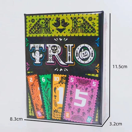 Exciting Trio Family Card Game 2024 Nominee Fun Party Game 3-6 Players