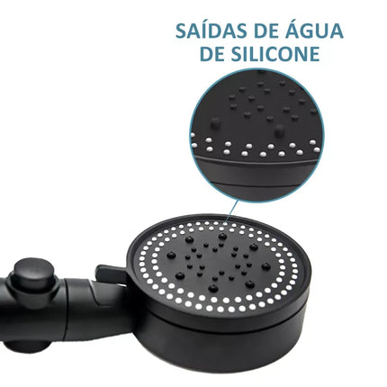 1pc High Pressure Shower Head 5 Mode Multi-Functional Hand Held Sprinkler