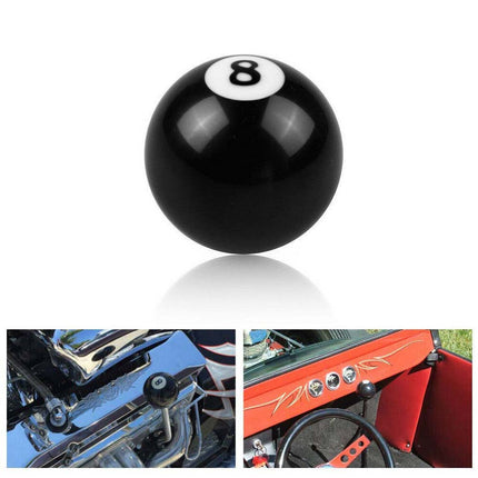 Manual Car Gear Shifter Knob, Billiard Ball Style with 3 Adapters