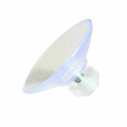 10PCS Strong Suction Cups M4 Screw Rod Knurled Hook Clear Glass Kitchen
