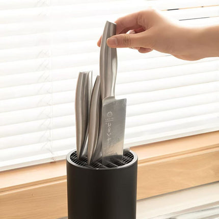 Multifunctional Household Knife Block, Premium Western-Style Kitchen Holder