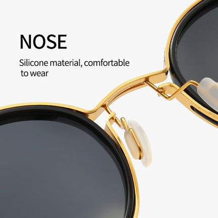 Pilot Polarized Sunglasses Round Metal Frame Driving Glasses Men Women