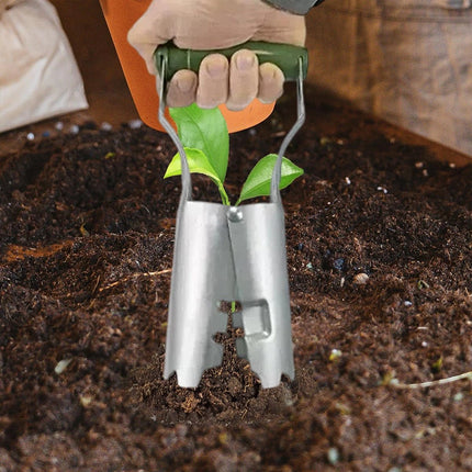 Hand Bulb Planter Soil Insertion Flower Grass Planting Spade Garden Tool