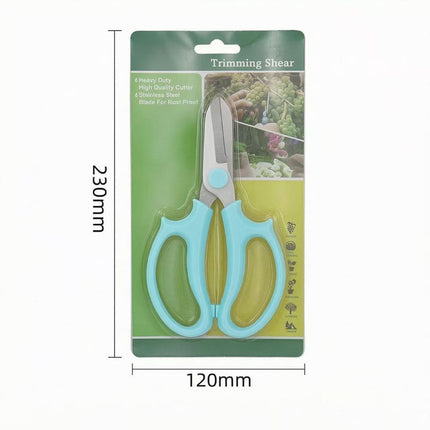 Garden Scissors & Floral Pruning Shears, Stainless Steel for Potted Plants