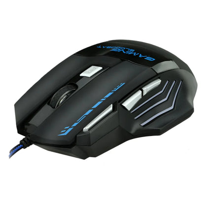 7200 DPI 7-Button Ergonomic Wired USB Gaming Mouse for PC/Mac