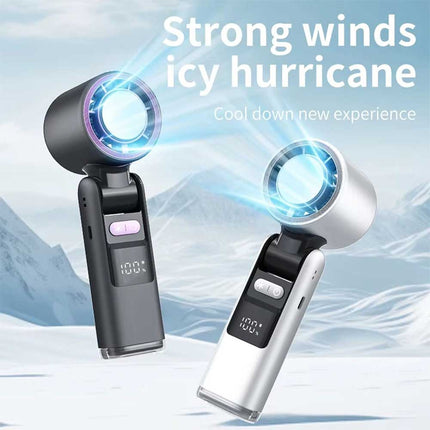 Portable USB Rechargeable Mini Folding Fan for Desk & Handheld Cooling