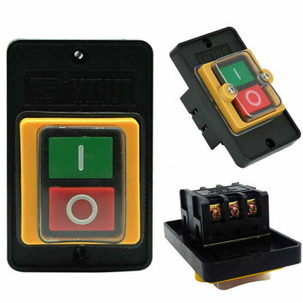 Waterproof On/Off Push Button Switch for Drill Press Grinder KA0-510A