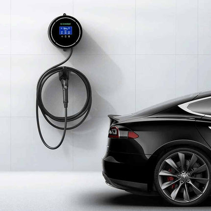 EV Charging Gun Holder Type 2 Cable Fixed Socket for Electric Car Charger