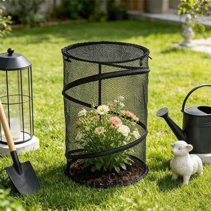 Pop-Up Garden Mesh Net Cover, Foldable Plant Protection for Vegetables