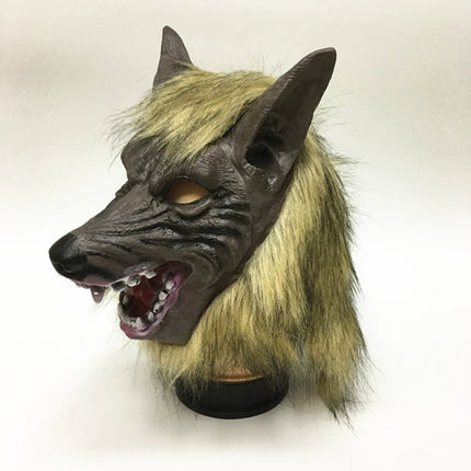 Halloween Werewolf Mask & Claw Gloves Cosplay Costume Horror Prop Set