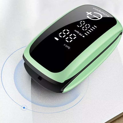 Rechargeable OLED Finger Pulse Oximeter for SpO2 & Heart Rate Monitor