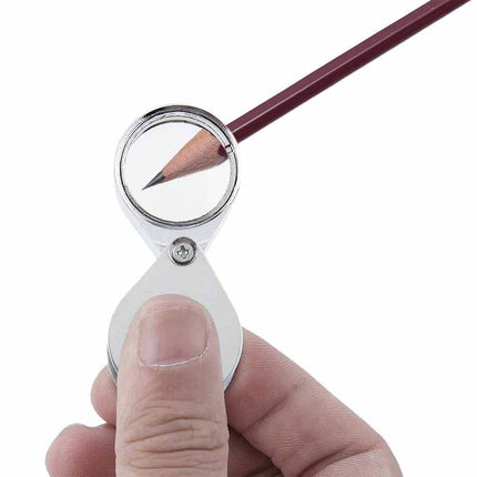 10X 20X 30X Jewelers Loupe Magnifying Glass Pocket Loop Magnifier Jewelry