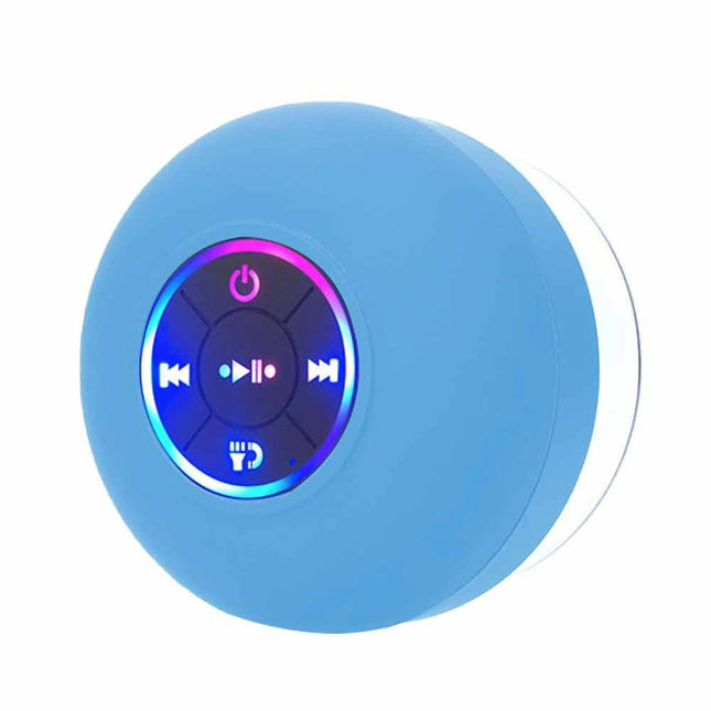 Wireless Shower Speaker Waterproof Bluetooth 5.0 with Suction Cup
