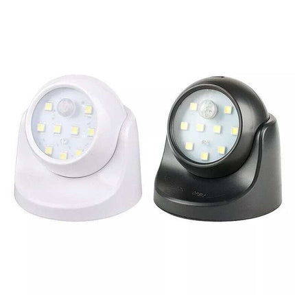 360° Battery LED Motion Sensor Security Light, Indoor/Outdoor Garden New