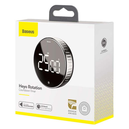 Baseus Digital LED Timer with Magnetic Back for Kitchen Cooking Countdown