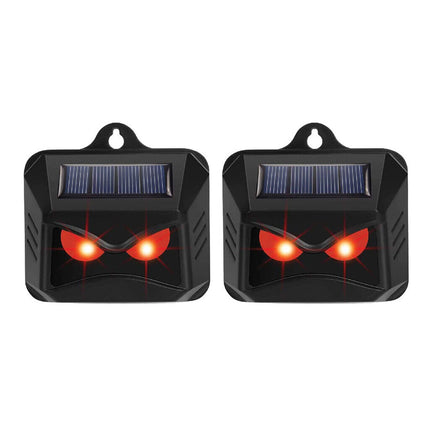 Ultrasonic Solar Pest Repeller 2PCS Cat Dog Fox Scarer Deterrent