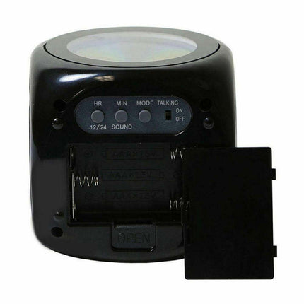 LED Display Projection Clock Temperature Projector Alarm Smart Time Digital